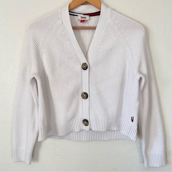 Tommy Hilfiger Sweaters - Tommy Hilfiger Knit Cropped Cardigan